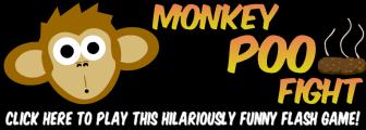 play flash game monkey poo fight